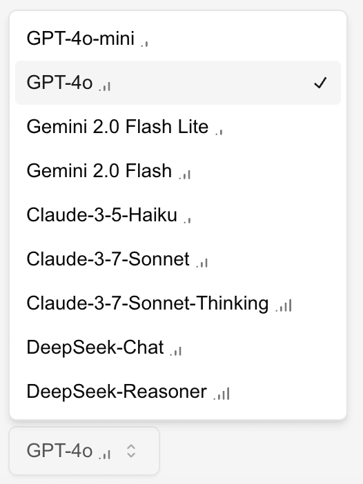 Search and command interface